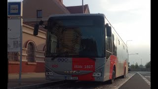 Autobus Iveco Crossway LE LINE 12M (Dopravce ČSAD-POLKOST) ev.č.1817 na lince 659/27.