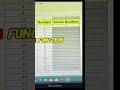 Excel me Roman no type karane ka short tarika #excel #exceltips