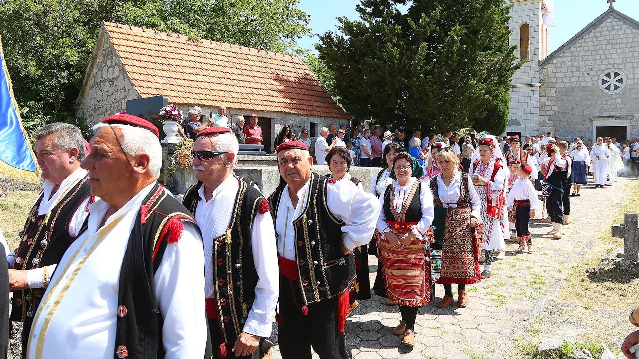 Proslava Tijelova u Visokoj u župi Nevest.
