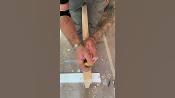 ⭐️Construction Tips‼️#shorts Chisel Skills