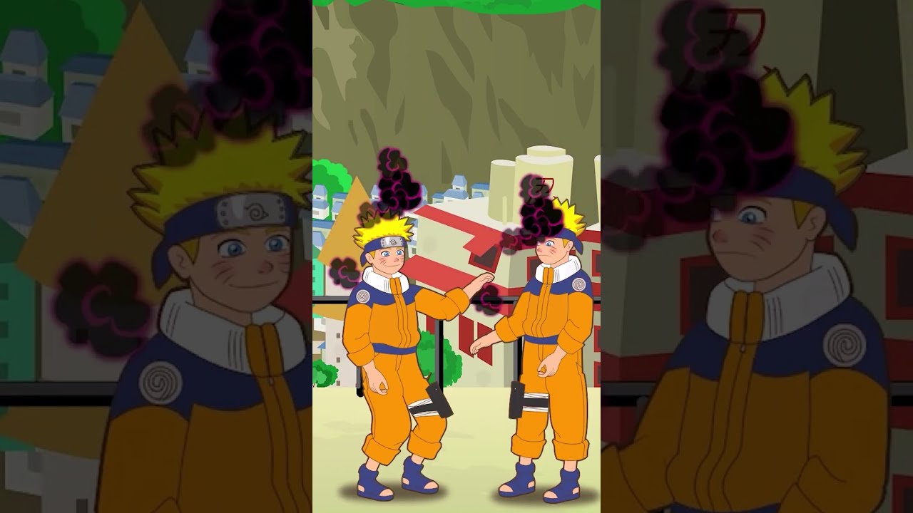 Mongo e Drongo BEBÊS encontram Naruto - O que aconteceria se Naruto  encontrasse Mongo e Drongo bebês 