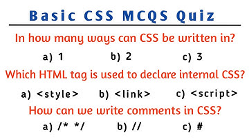 CSS Basic MCQS Quiz | CSS Most Important Mcqs Questions | Top 10 CSS MCQs Question | #LadlaQuizPoint