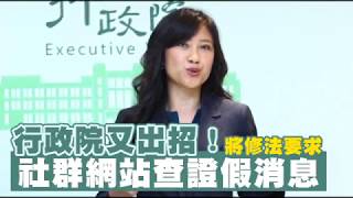 又轉彎?提案修法下架假訊息 政院:尊重立院審查 | 台灣蘋果日報