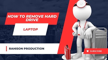 how to remove laptop hard drive step by step guide