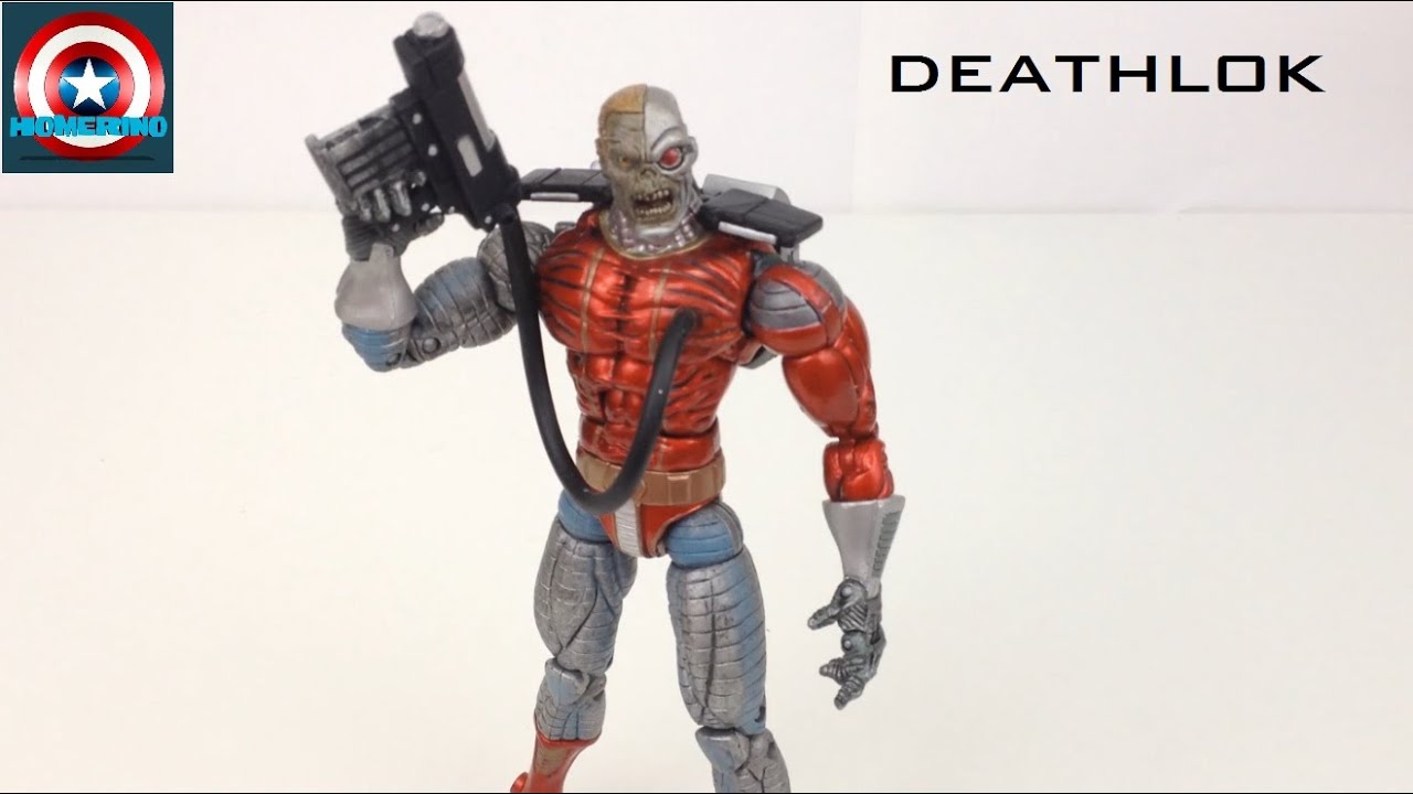 Marvel Legends Series 9 Deathlok Figure - Toy Biz Build A Figure Galactus Series