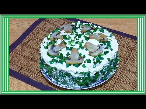 Печеночный крем с грибами