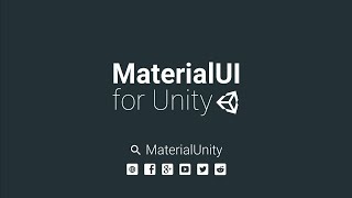 Introducing MaterialUI for Unity