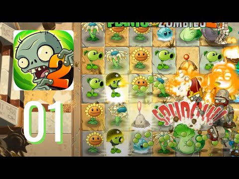 Plant vs Zombie 2 - Gameplay Walkthrough Part  1 ( Android, iOS )