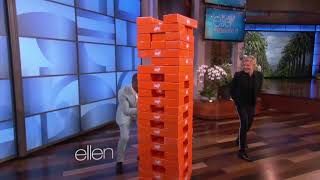 Kevin Hart and Ellen Play Jenga6