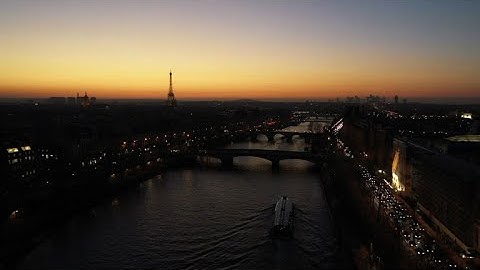 EXCLUSIVE Rare images of Eiffel Tower captured by AFP drone