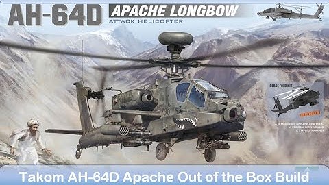 Takom AH 64 D Apache Out of the Box - Build Project - Part 10