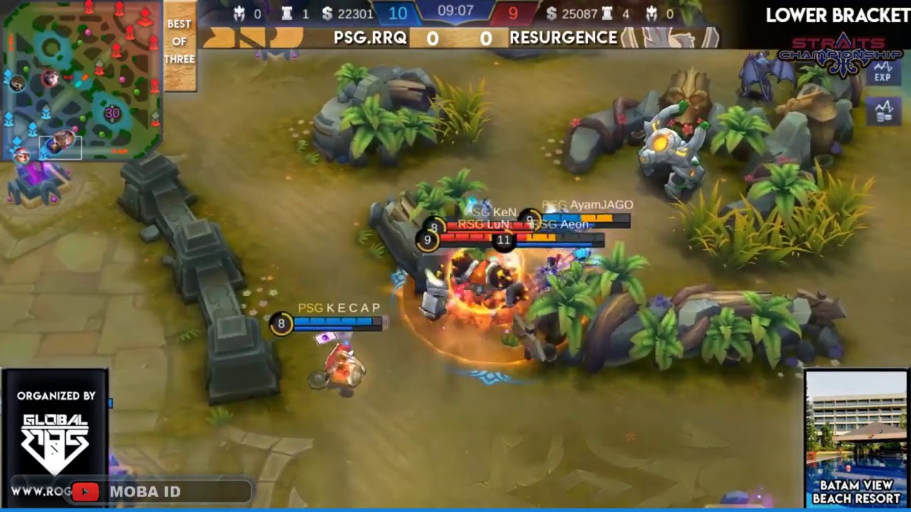 PSG RRQ vs RESURGENCE   MATCH 1