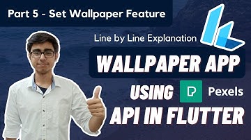 Final : Setting Wallpaper | Creating a Wallpaper App in Flutter using Pexels API
