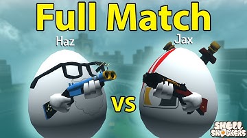 Hazmatt vs Professor Jax Full Match | Shell Shockers