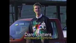 Dan Walters Rivergate Toyota (1991) Television Commercial  - Nashville, Tennessee