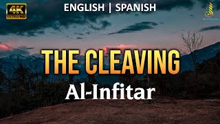 Surah Al-Infitar (The Cleaving) Quran in English only with Spanish subtitles | 4K visualization Surah Al-Infitar (The Cleaving) Quran in English only with Spanish subtitles | 4K visualization