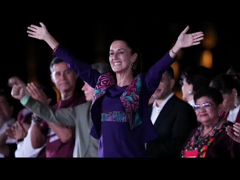Claudia Sheinbaum elected Mexico's first female president ...
