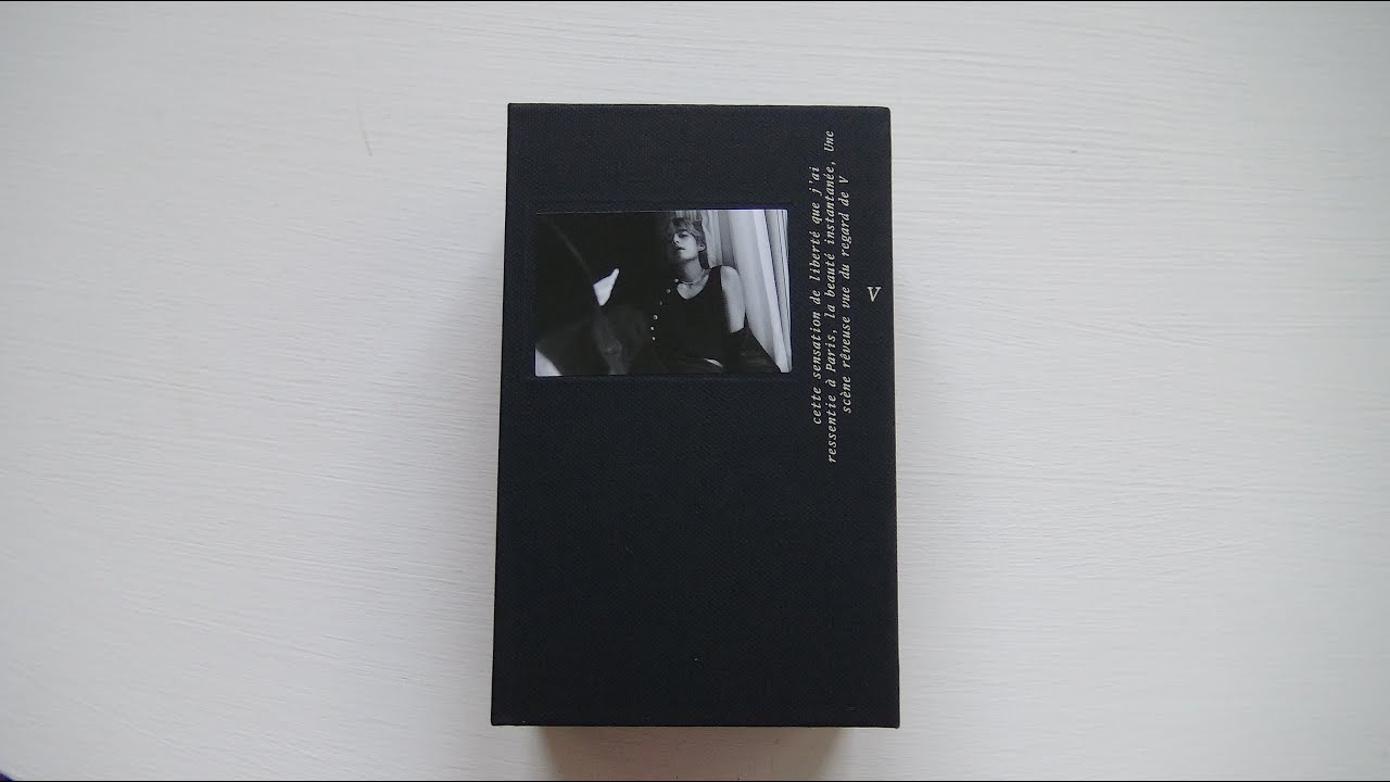 [ASMR] Unboxing BTS 방탄소년단 V Rêvé Photobook