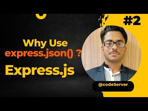 lec-2 || Why we use express.json() ? #express #nodejs
