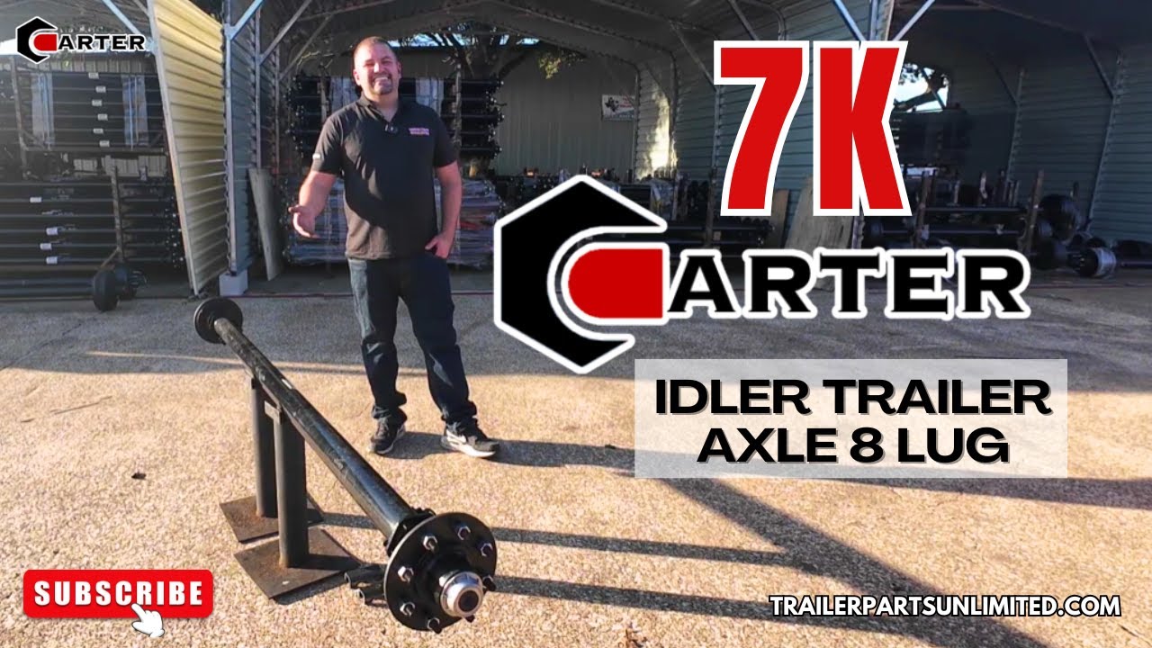 Dexter 7K Triple Idler Trailer Axle Kit | 21k Capacity
