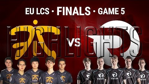 Fnatic vs Origen Grand Final Game 5 HIGHLIGHTS | EU LCS Summer Playoffs 2015 S5 | FNC vs OG