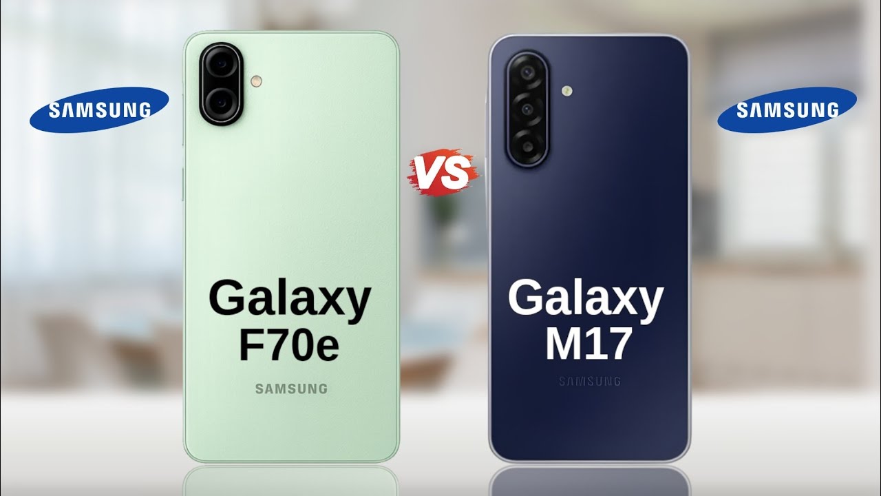 Samsung Galaxy F70e 5G vs Samsung Galaxy M17 5G || Full Comparison 