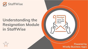 How the resignation module work in StaffWise  | Powered By Wiseliy Business Apps