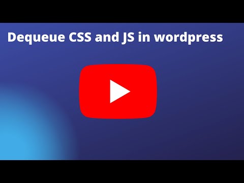 Dequeue css and js in wordpress | Tamil | Vigneswaran