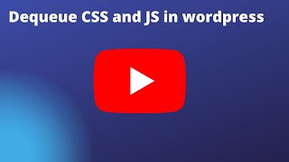 Dequeue css and js in wordpress | Tamil | Vigneswaran