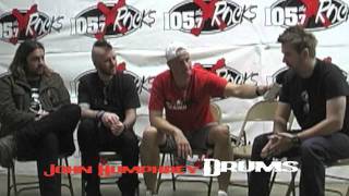 Celebrity Seether interview before 105.7 the X Pulse Summer Slam Wealth