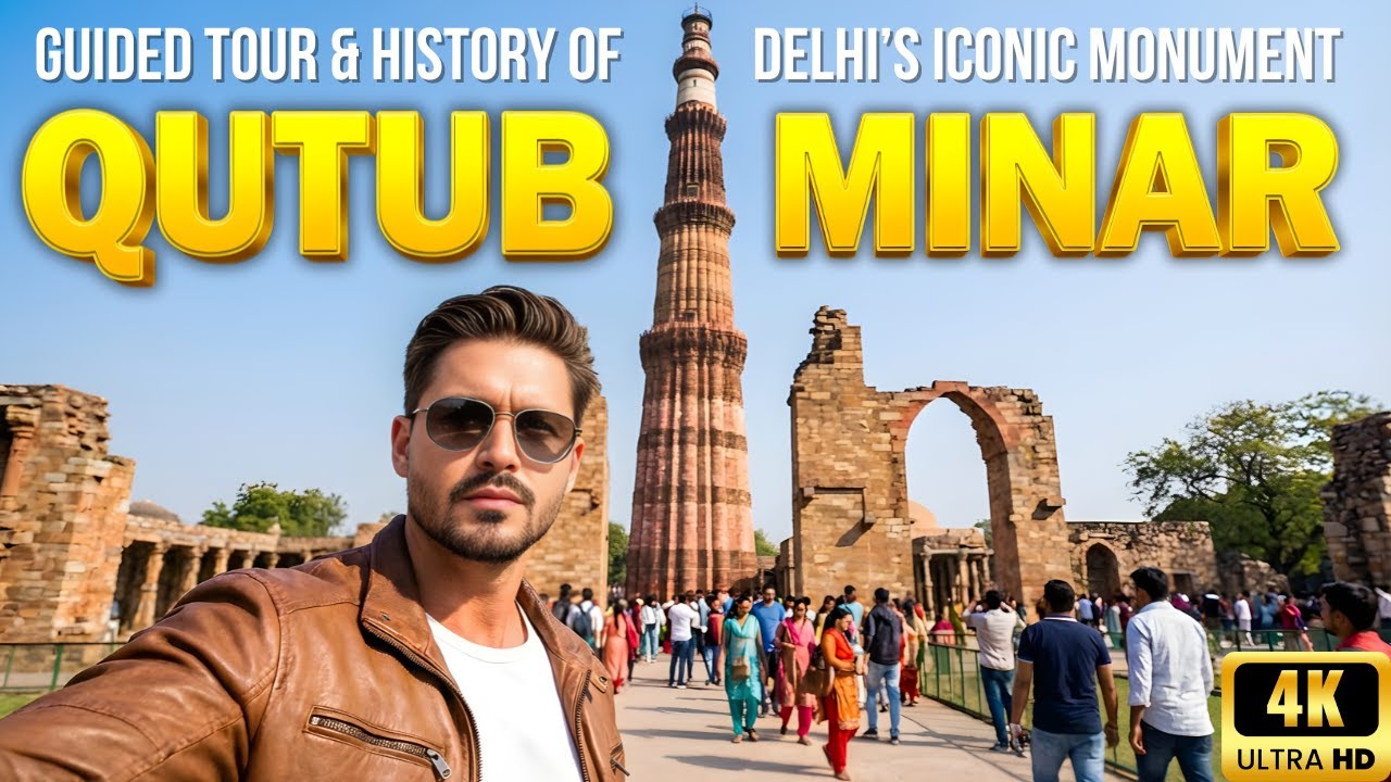 Inside QUTUB MINAR Delhi Guided Tour &  History Of Delhi's Iconic Monument | कुतुब मीनार, दिल्ली