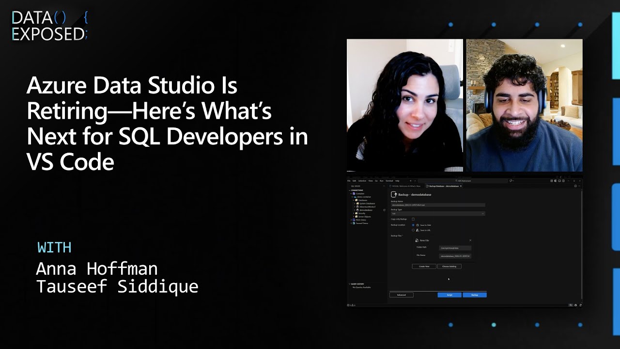 Azure Data Studio прекращает свою работу — что ждет разработчиков SQL в VS Code?