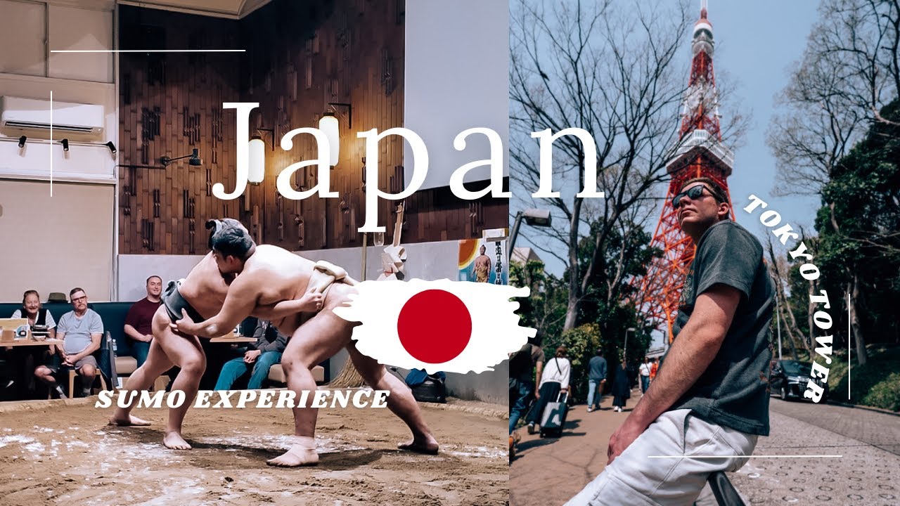 Tokyo Tower, nejlepší Tonkatsu & Sumo Experience! 🇯🇵 JAPAN VLOG