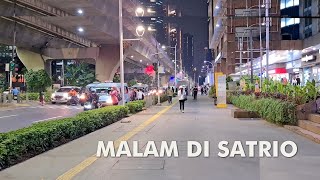 Night Walking Jalan Dr Prof Satrio ~ around Ambasador Mall & Kuningan City di malam hari