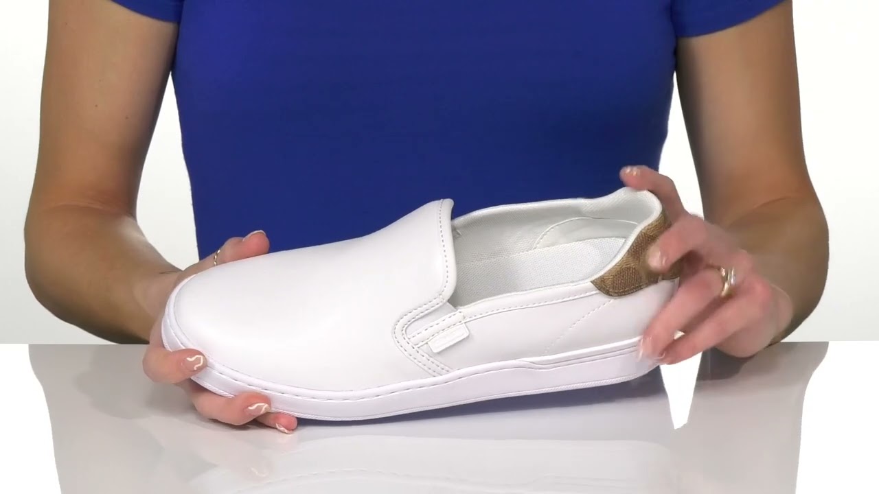 COACH Walker Leather SlipOn atelieryuwa.ciao.jp