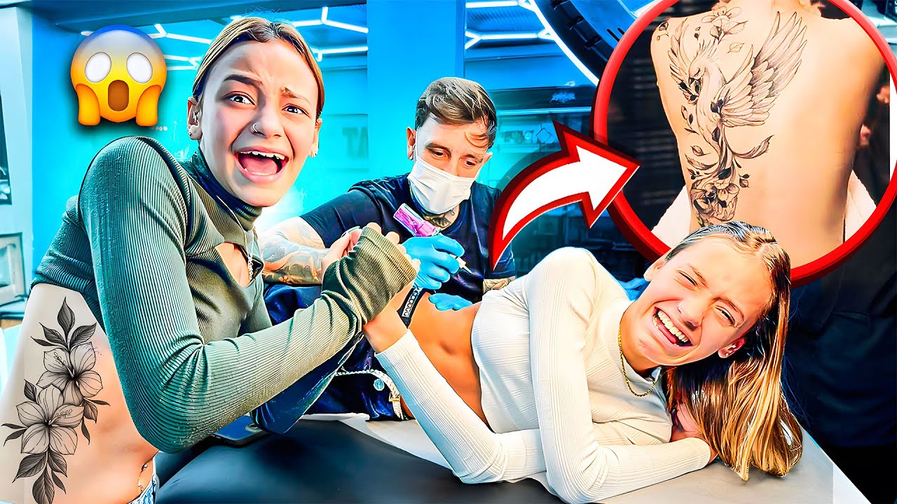 FIZEMOS NOSSA PRIMEIRA TATUAGEM!! *ela chorou*