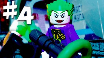 Lego Batman 2 DC Super Heroes - Gameplay Walkthrough Part 4 - Arkham Asylum Breakout