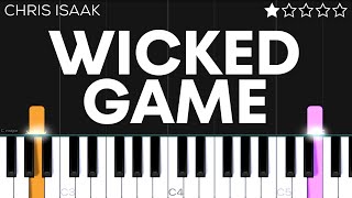 Chris Isaak - Wicked Game | EASY Piano Tutorial screenshot 1