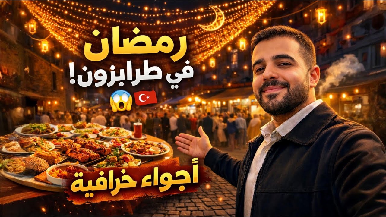 أجواء خيالية لا توصف في مدينة طرابزون التركية خلال شهر رمضان 2026 | Trabzon 🇹🇷