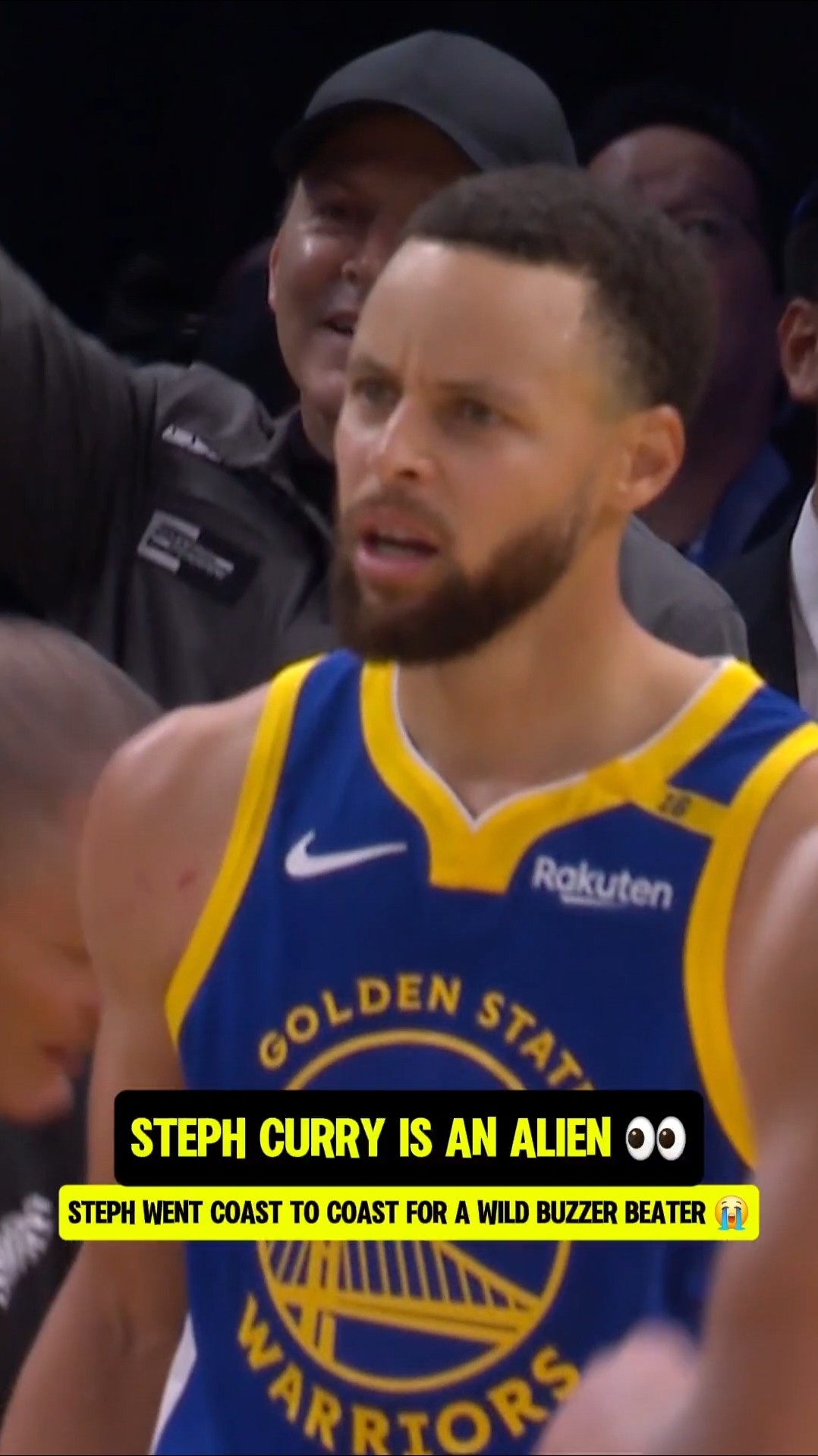 Steph went 1v5 to Beat the buzzer?