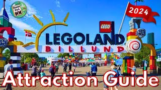 LEGOLAND Billund ATTRACTION GUIDE  2024  First & ORIGINAL Legoland in Denmark