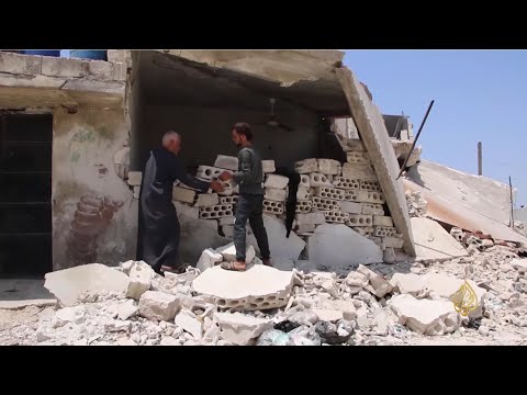 سوريا عودة جزئية للأهالي النازحين لبلدة كفر نوران