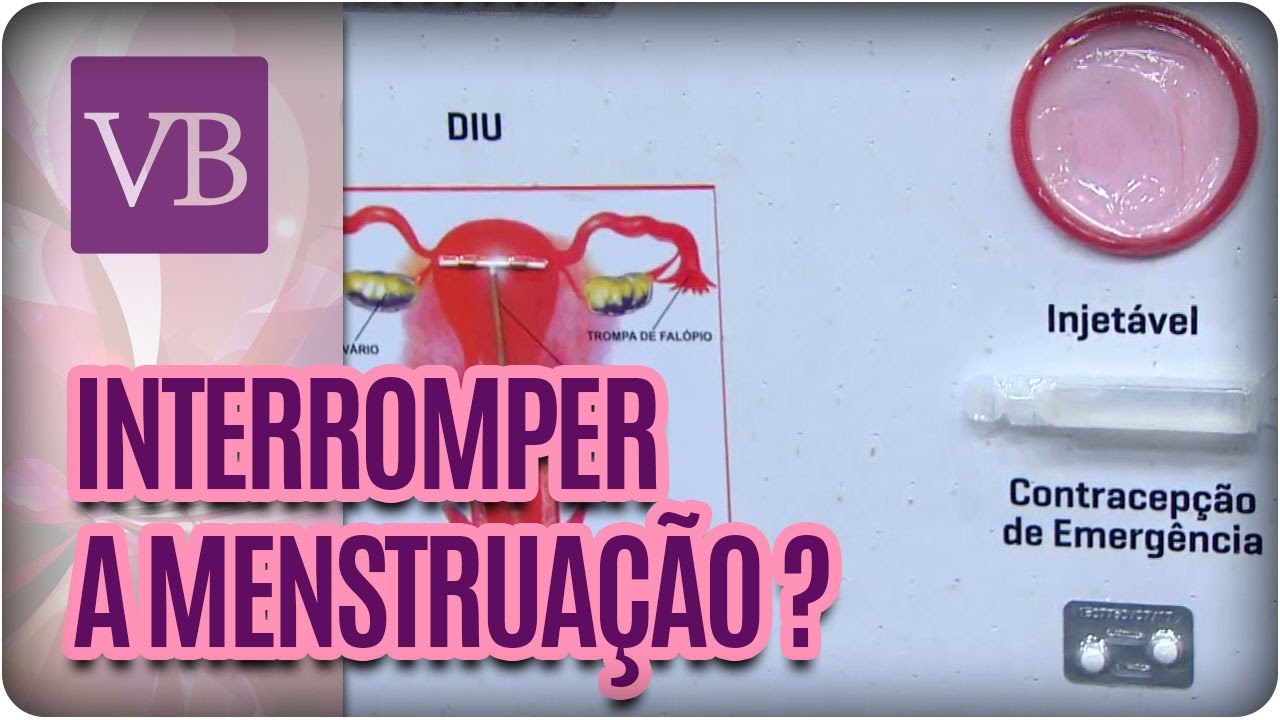 Interromper ou não a MENSTRUAÇÃO - Você Bonita (20/01/17) - YouTube