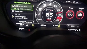 2018 Audi TTRS Launch control