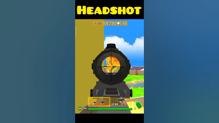 Multikill with sniper in dude theft wars !!😈!!