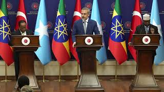 Minister S Joint Press Meeting With His Ethiopian And Somali Counterparts