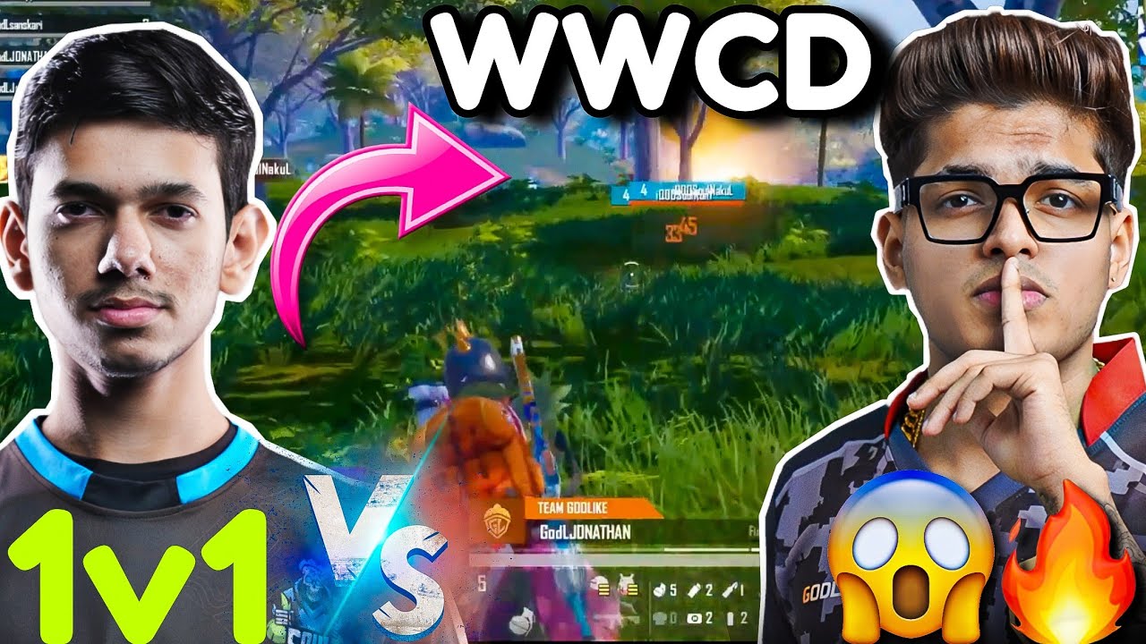 JONATHAN vs NAKUL🚀 GodL WWCD Domination 🥵👑