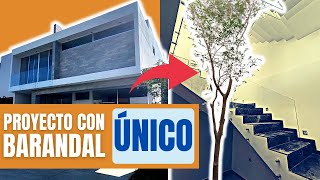 🟢 Proyecto de Ventanas de Aluminio y Vidrio Templado con Barandal MUY ESPECIAL 🟢