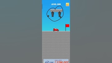 Draw Bridge level 605#shorts #youtubeshorts
