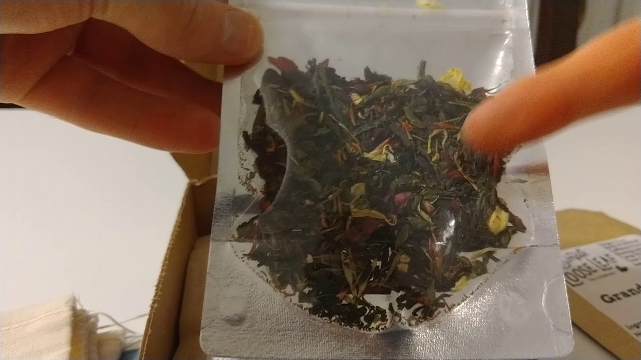 Simple loose leaf tea unboxing